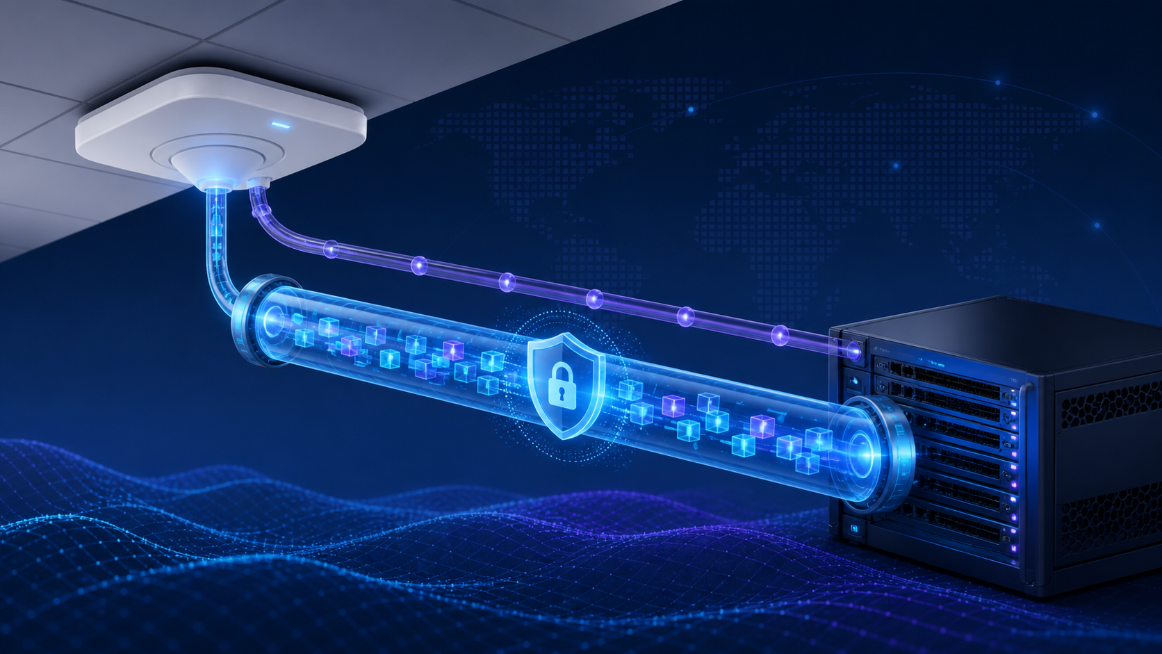 CAPWAP Data DTLS: когда шифруется пользовательский трафик точки